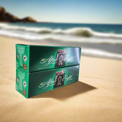 After Eight Mint Chocolate Thins - Indulge in Delicate Dark Chocolate and Refreshing Mint