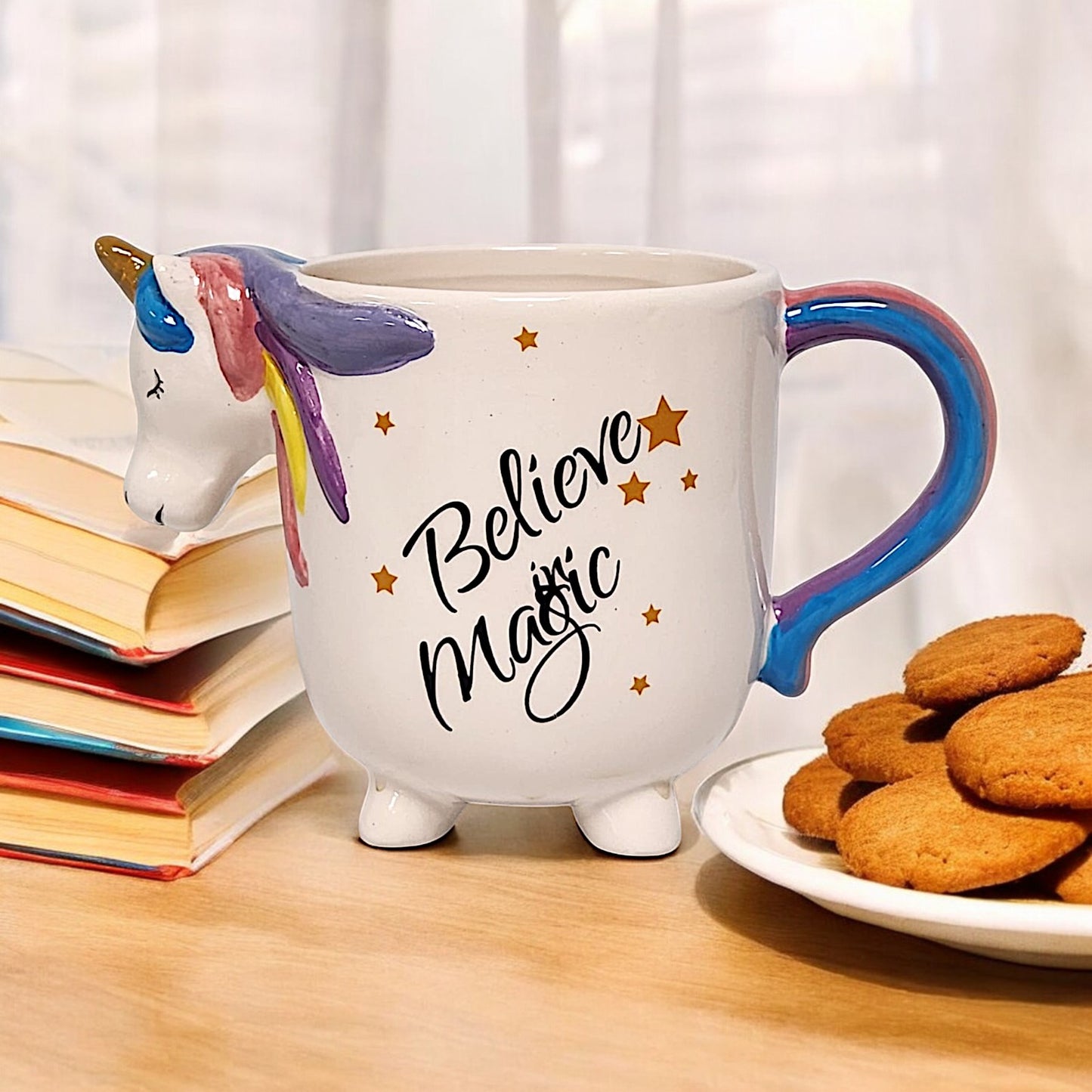Unicorn Believe in Magic Ceramic Coffee Mug