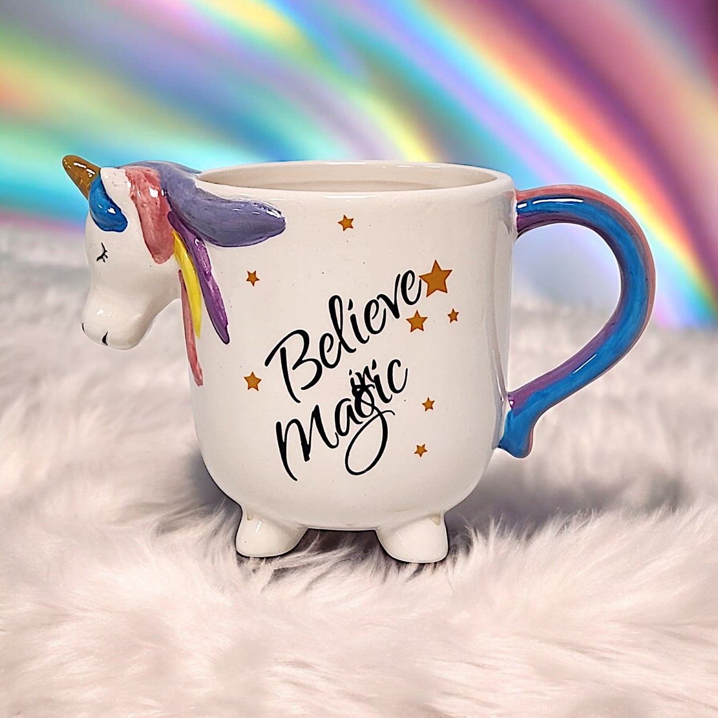 Unicorn Believe in Magic Ceramic Coffee Mug