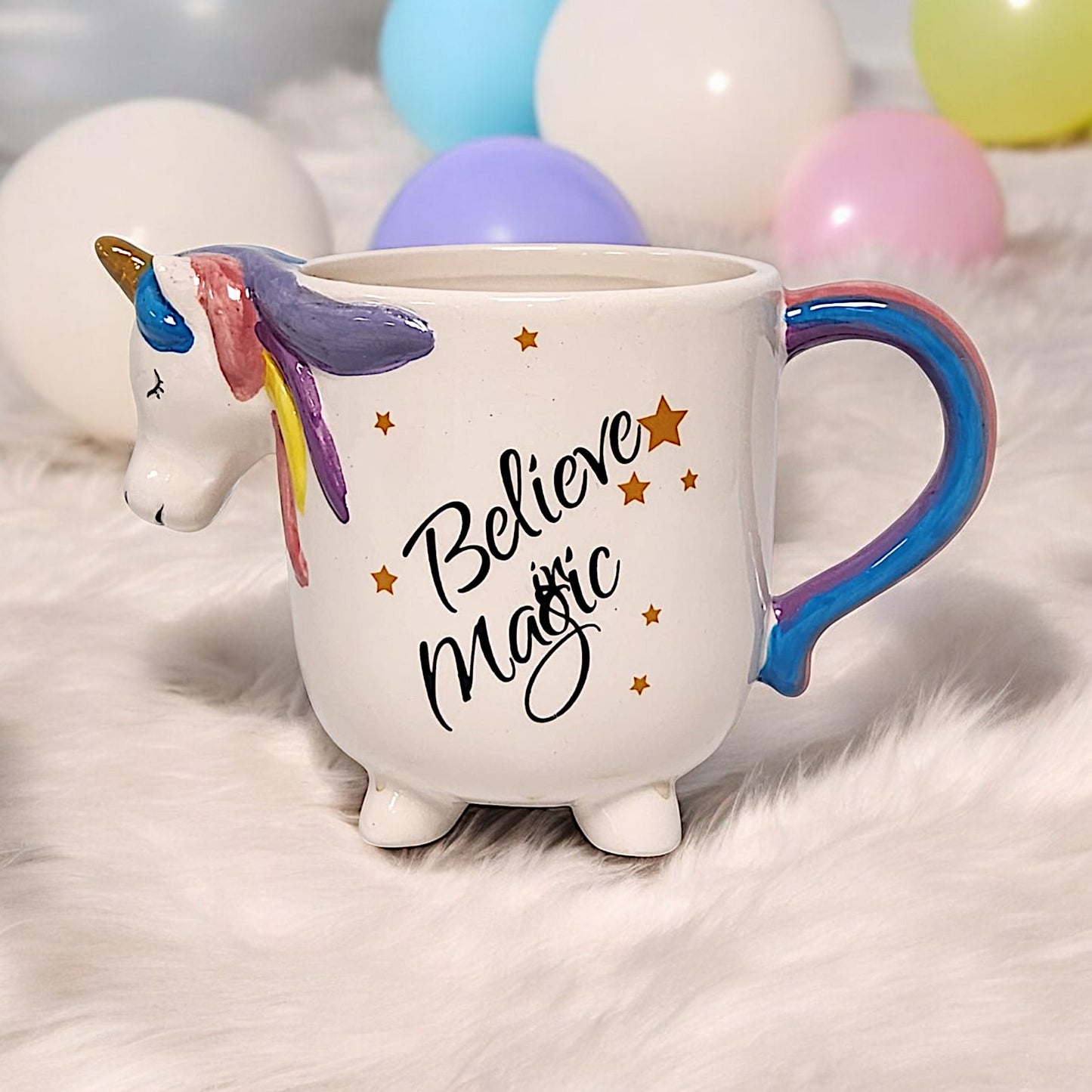 Unicorn Believe in Magic Ceramic Coffee Mug