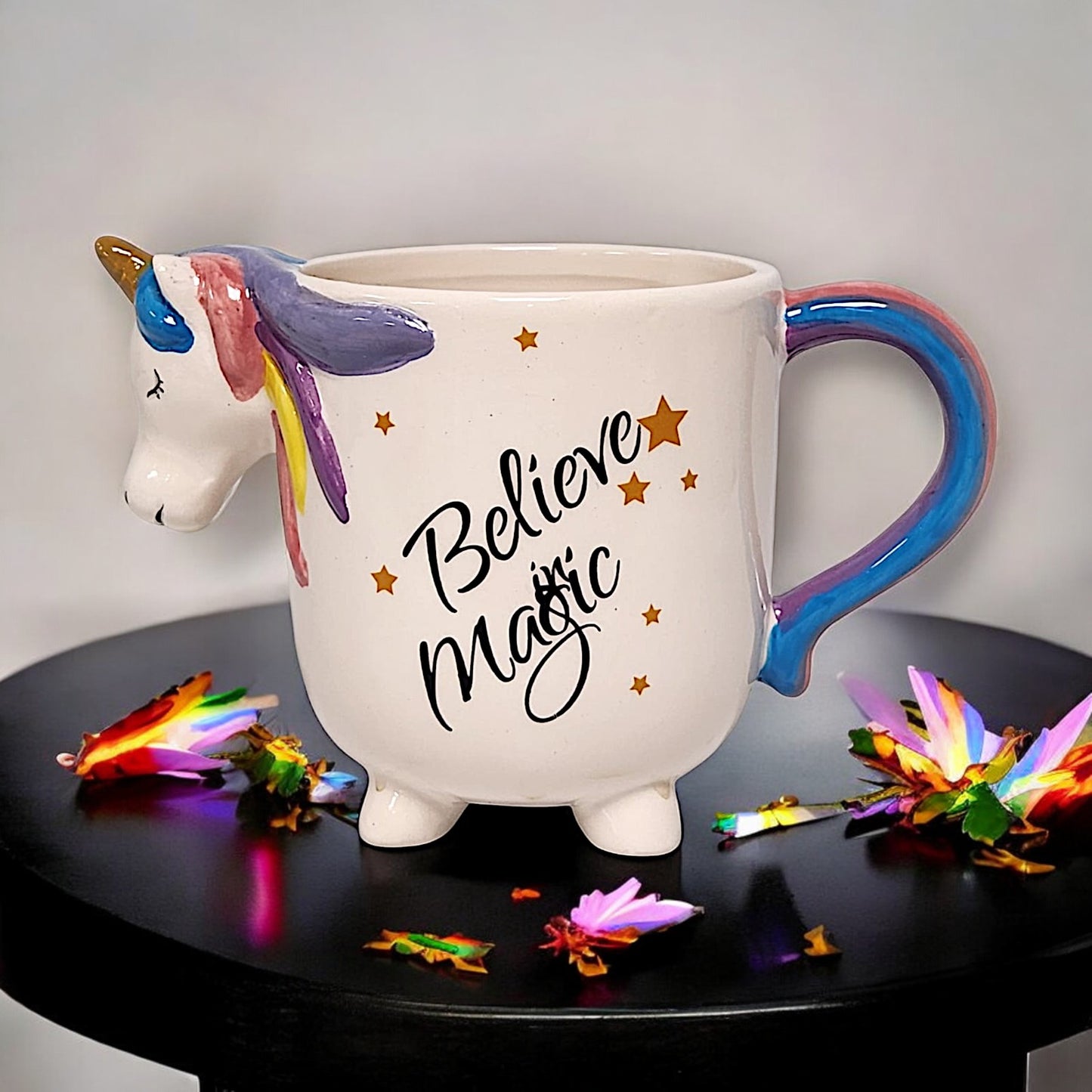 Unicorn Believe in Magic Ceramic Coffee Mug