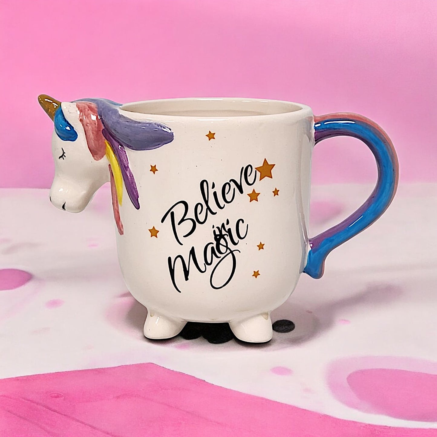 Unicorn Believe in Magic Ceramic Coffee Mug