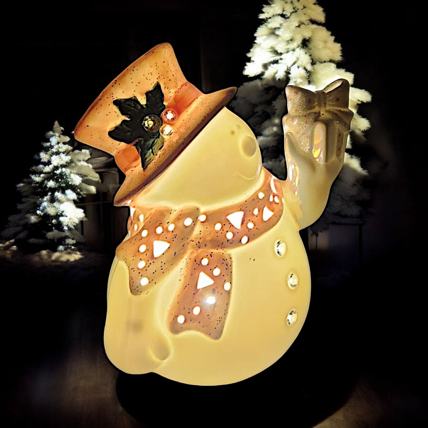 Magical Snowman Tabletop Decoration | Divas World
