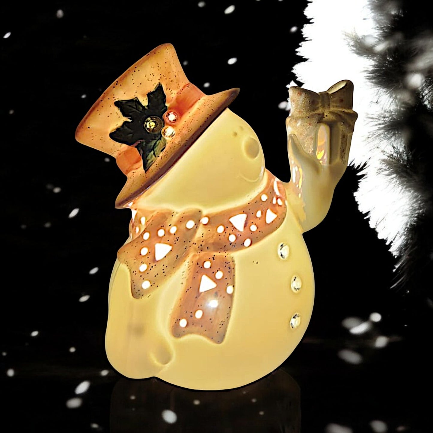 Magical Snowman Tabletop Decoration | Divas World