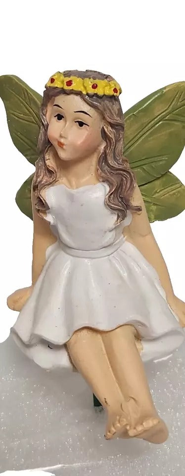 Woodland Fairy Flower Pot Stake  Enchanted Garden Ornament Magical fairy gift