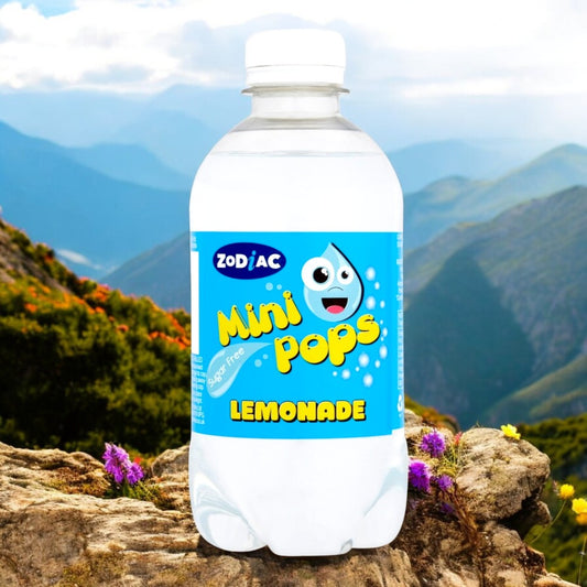 Zodiac Mini Pops Lemonade Sugar-Free Fizzy Drink (500ml) Refreshing & Delicious