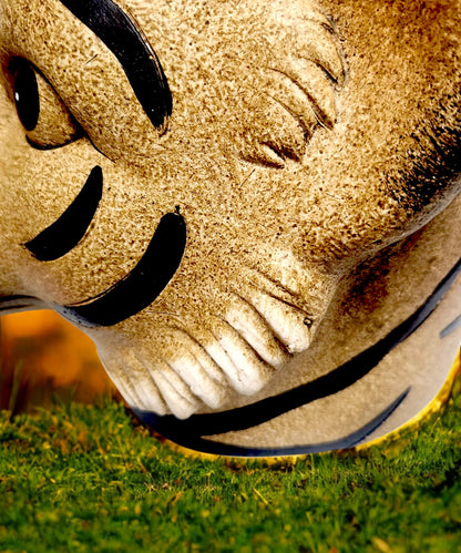 25cm Tiger Head Planter - Unique Decorative Pot