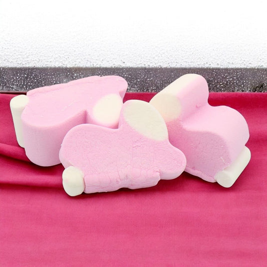 Pink & White Bunny Marshmallow Sweets Soft & Fluffy 1kg Bag Treat
