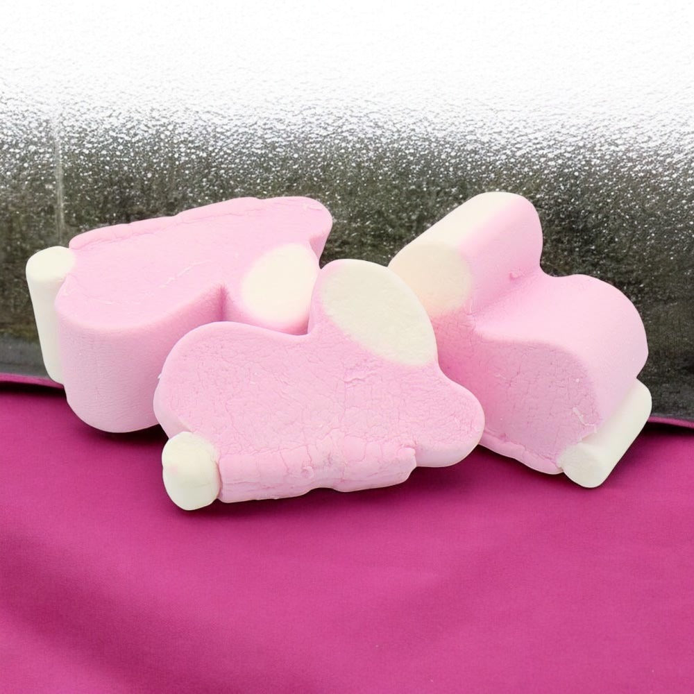 Pink & White Bunny Marshmallow Sweets Soft & Fluffy 1kg Bag Treat