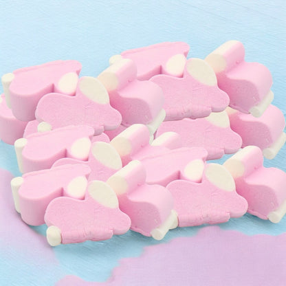 Pink & White Bunny Marshmallow Sweets Soft & Fluffy 1kg Bag Treat
