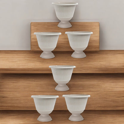 Jake Urn Planter 34cm - Grey & Brown Powdered | Single, Pack of 2 or 6