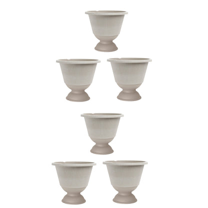 Jake Urn Planter 34cm - Grey & Brown Powdered | Single, Pack of 2 or 6