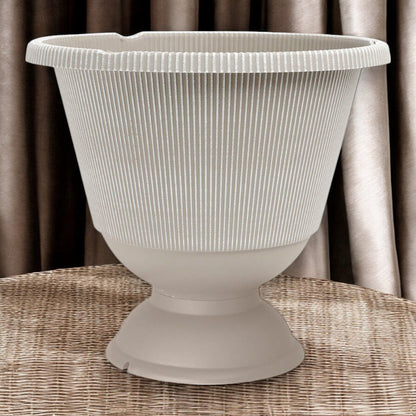 Jake Urn Planter 34cm - Grey & Brown Powdered | Single, Pack of 2 or 6