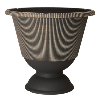Jake Urn Planter 34cm - Grey & Brown Powdered | Single, Pack of 2 or 6