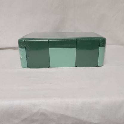 Compartment Lunch Box with Cutlery & Two-Section Sauce Container – Grey, Pink, Beige, Green or Blue