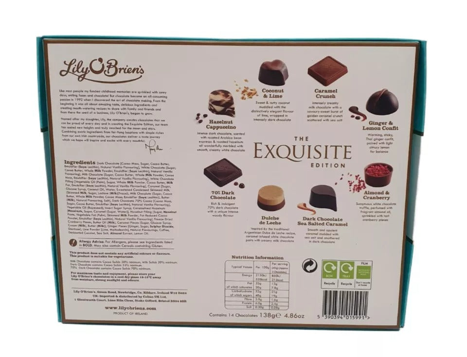 The Exquisite Edition, 14 Chocolates, 138g
