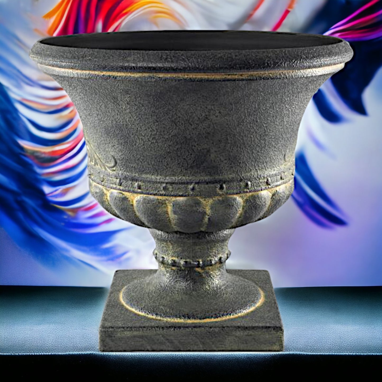 Large Garden Urn Planter - Roman Style, Resin, Weather-resistant