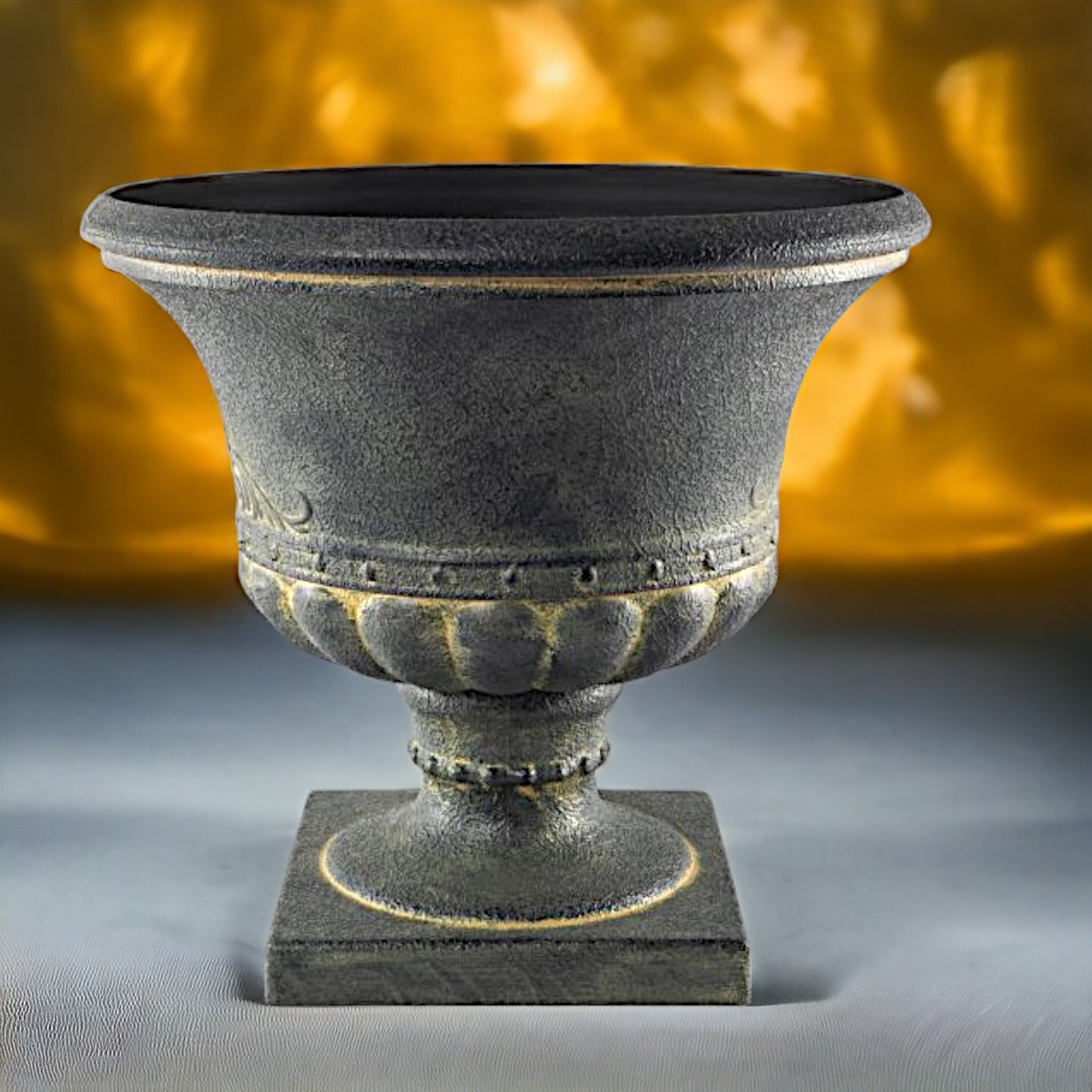 Large Garden Urn Planter - Roman Style, Resin, Weather-resistant