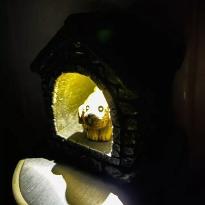 Charming Dog House Garden Ornament
