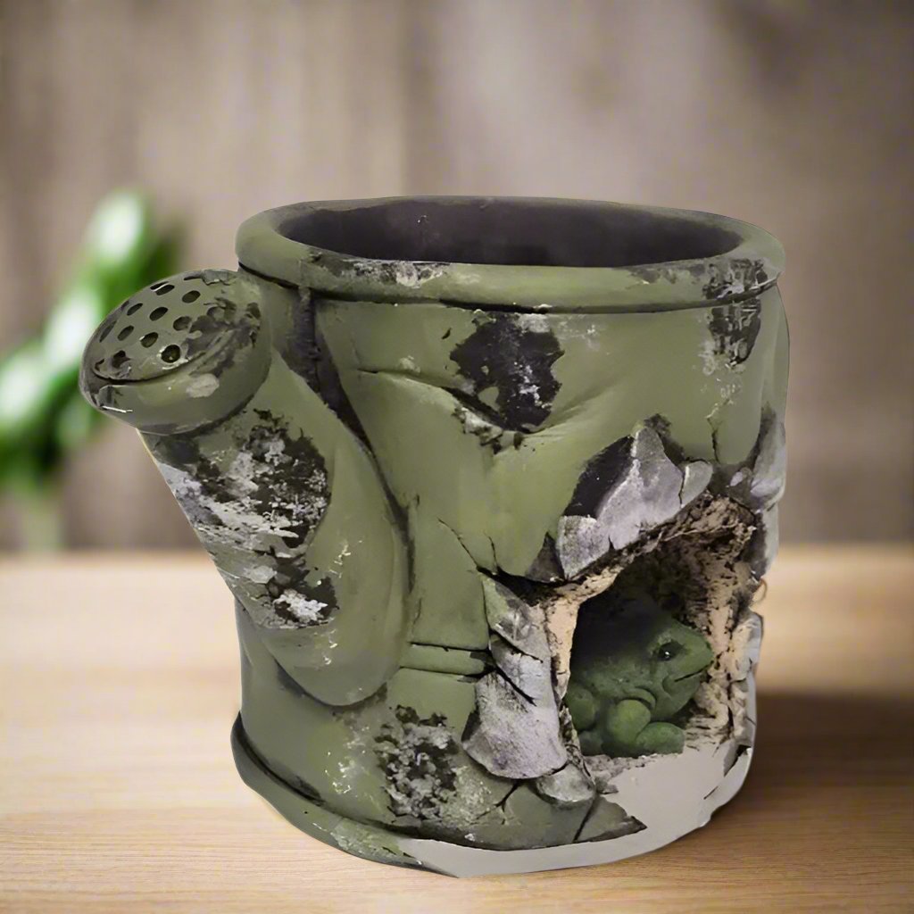 Leaping Frog Teapot Planter - A Quirky and Functional Addition to Your Home