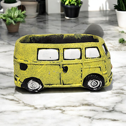 Vintage Camper Van Planter Set - Unique and Fun Home Decor