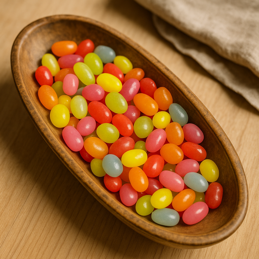 1kg Crazy Jelly Beans – Mixed Fruit Flavour Sweets in Fun Colours & Shapes