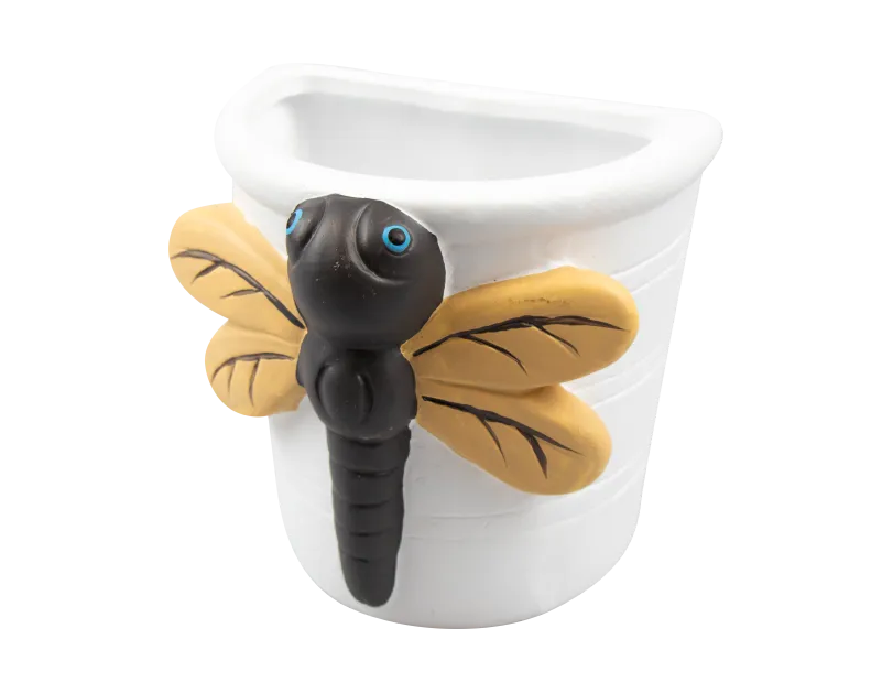 Insect Wall Planter Decorative Hanging Plant Pot | Ladybird, Bee, Butterfly & Dragonfly Weatherproof resin planter