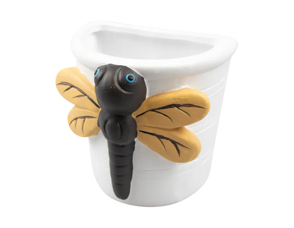 Insect Wall Planter Decorative Hanging Plant Pot | Ladybird, Bee, Butterfly & Dragonfly Weatherproof resin planter