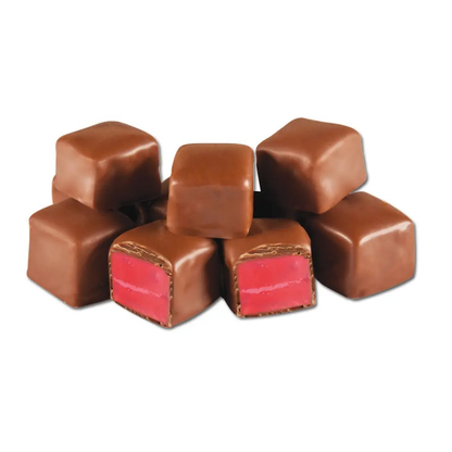 Traditional Turkish Delight Sweets – Chocolate Coated Rose or Rose & Lemon Flavour
