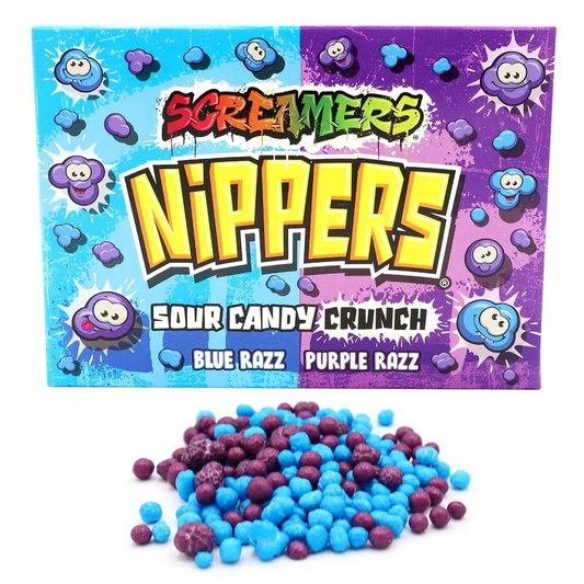 Zed Candy Screamers Nippers Blue & Purple Razz 140g | 2, 6 or 12 Boxes