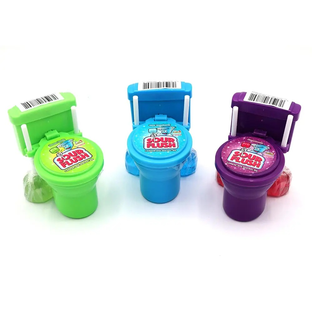 Fruit Flavoured Lollipop with Sherbet Dip 39g – Watermelon, Blue Raspberry or Green Apple