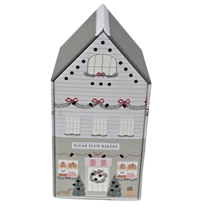 Christmas Light Up House Gift Tins – Sweet & Biscuit Collection