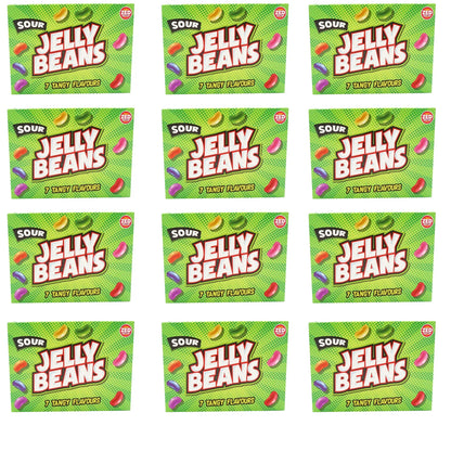 Zed Candy Sour Jelly Beans 120g Fruity Sweets Packs of 2, 6 or 12