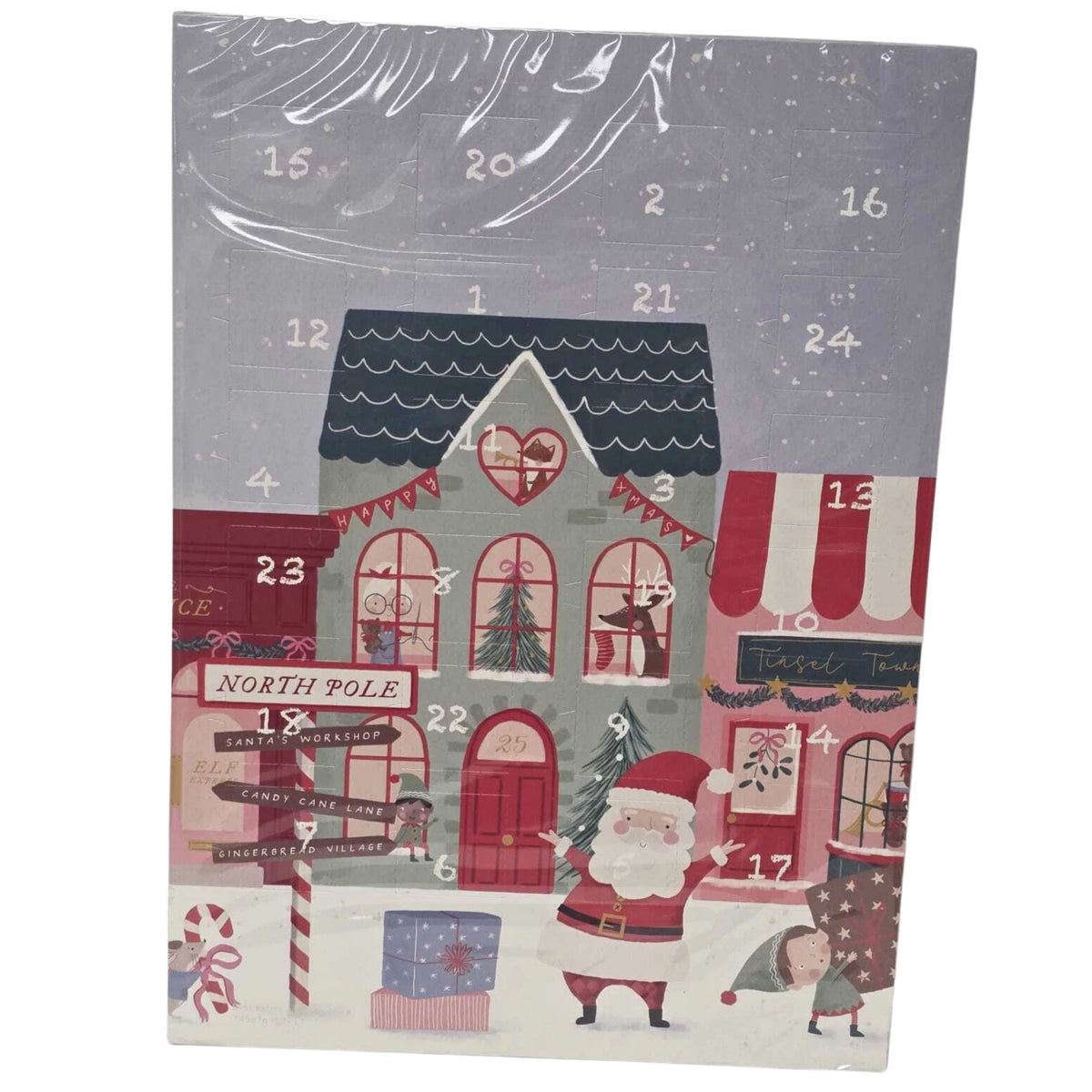 Christmas Advent Calendar 24 Day Cocoa & Hazelnut Treats – 3 Designs