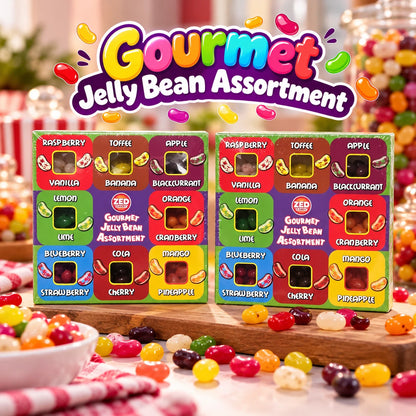 ZED Candy Gourmet Jelly Bean Assortment 200g – Single Box or Pack of 2