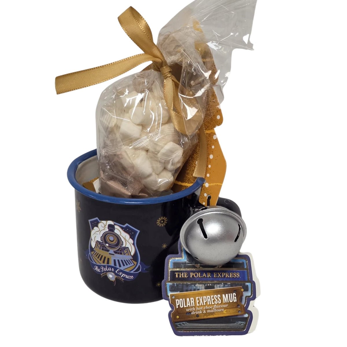 The Polar Express Christmas Mug Gift Set with Hot Chocolate & 3 Cookies