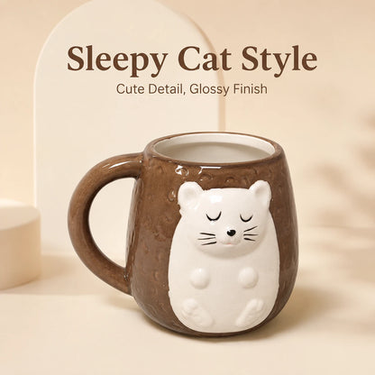 Novelty Ceramic Character Mug – Choice of 7 Animal & Santa Designs