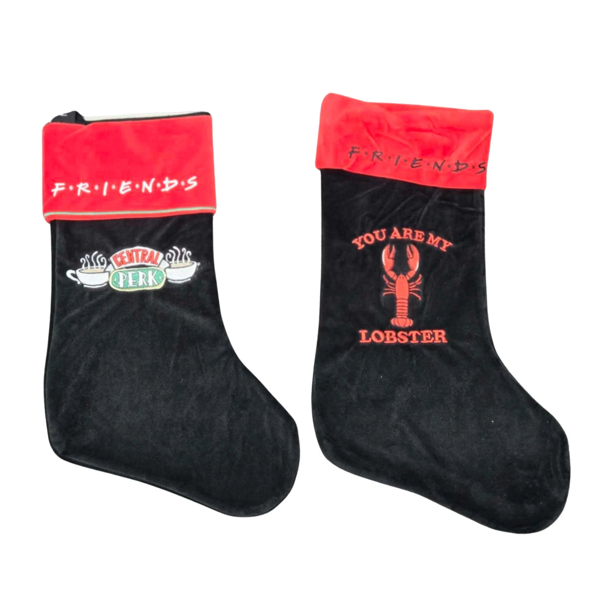 Friends Christmas Stockings Central Perk or You're My Lobster Single or Pair