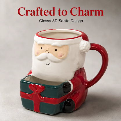 Novelty Ceramic Character Mug – Choice of 7 Animal & Santa Designs