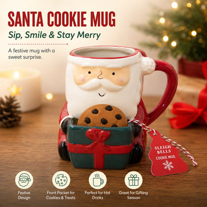 Novelty Ceramic Character Mug – Choice of 7 Animal & Santa Designs