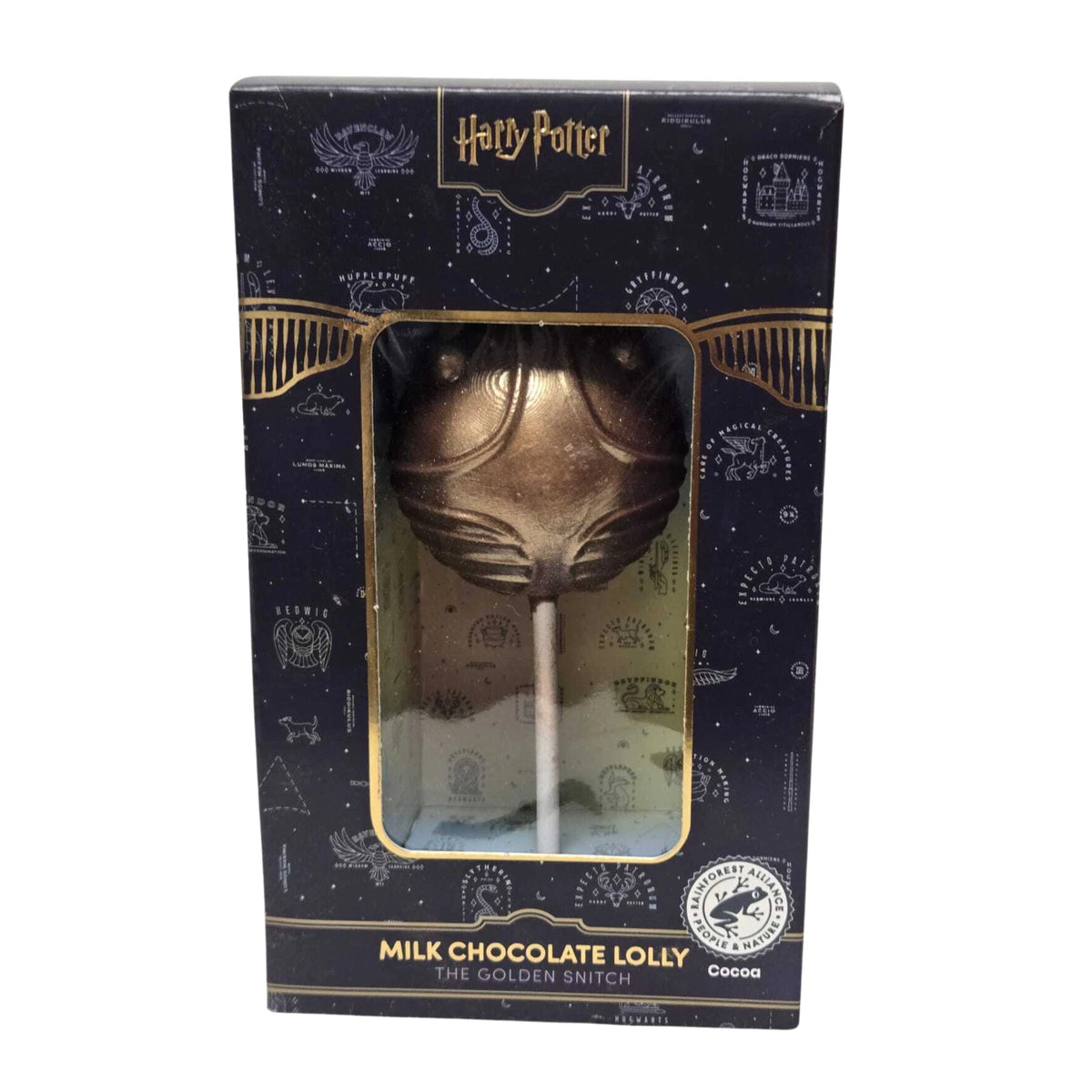 Harry Potter Chocolate Lollipop 30g | Hedwig, Sorting Hat or Golden Snitch | Boxed Sweet Gift