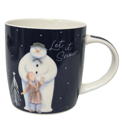 Christmas Character Mug The Snowman Let It Snow or Grinch Merry Grinchmas