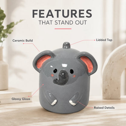 Novelty Ceramic Character Mug – Choice of 7 Animal & Santa Designs