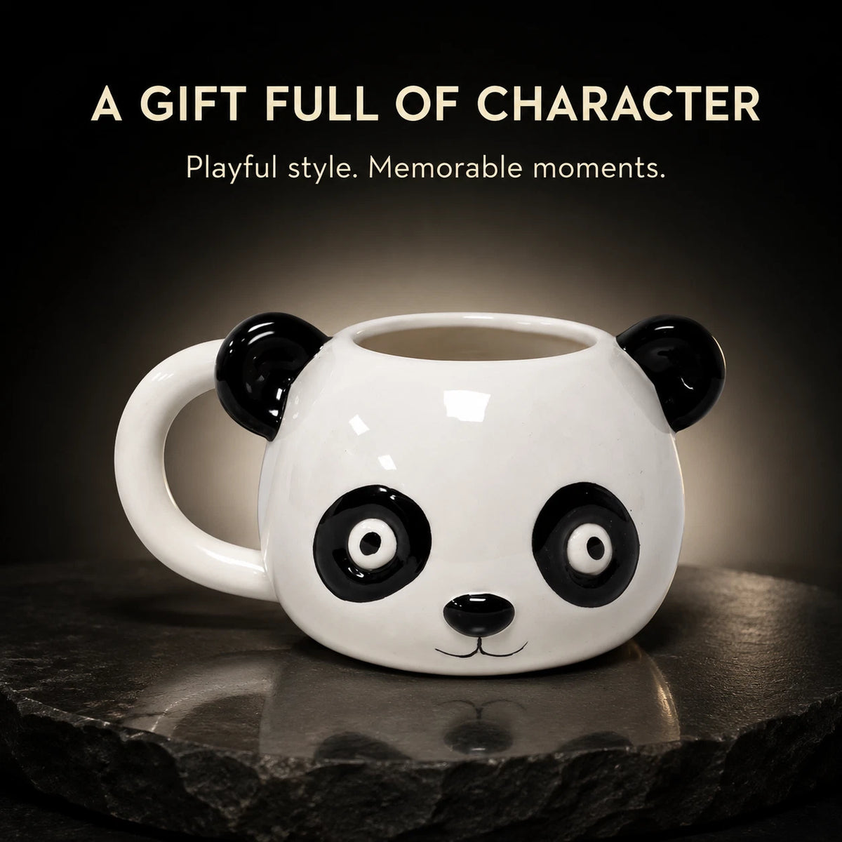Novelty Ceramic Character Mug – Choice of 7 Animal & Santa Designs