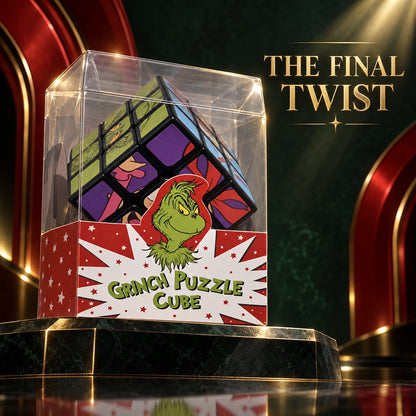 Christmas 3x3 Picture Puzzle Cube – Rotating Brain Teaser Toy & Stocking Filler