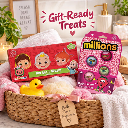 Fun Bath Fizzer Gift Set – Choice of 3 x 90g or 4 x 40g