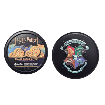 Harry Potter Biscuit Gift Tin 100g | Hogwarts House Sprinkles | Single or Pack of 2