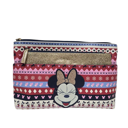 Ladies Cosmetic Makeup Bag Travel Toiletry Pouch | Choice of 3 Designs | Beauty Organiser