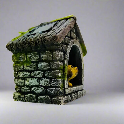 Charming Dog House Garden Ornament