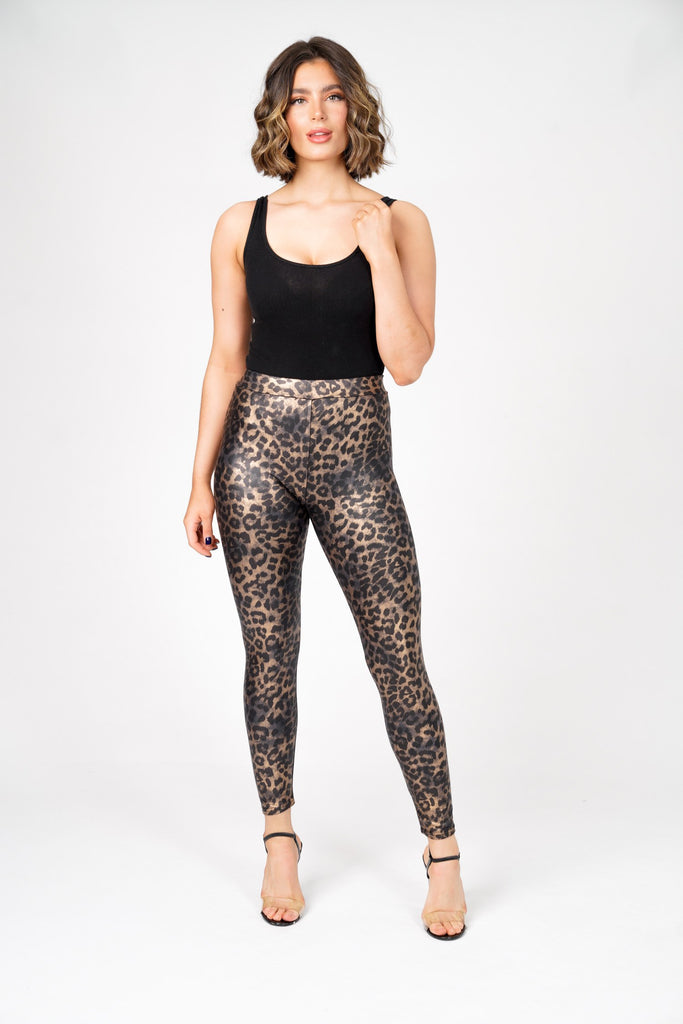 Amy's Animal Print High Waist Leggings